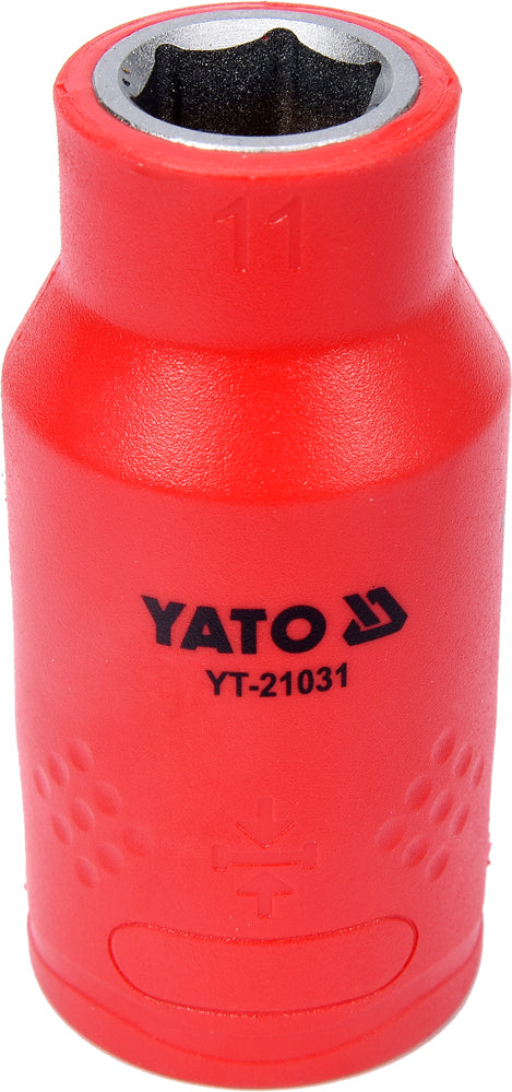 INSULATED HEXAGONAL SOCKET 11MM 1/2" VDE (YT-21031)