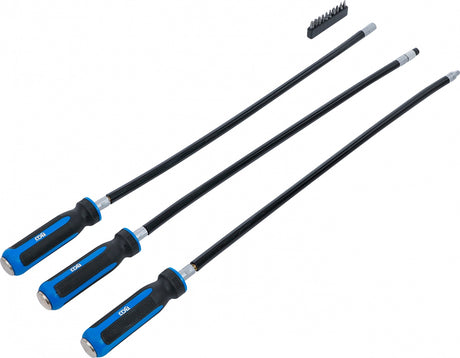 SCREWDRIVER SET | FLEXIBLE | 13 PCS. (74427)