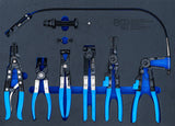 TOOL TRAY 3/3: HOSE CLAMP PLIERS SET (504)