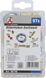 PICTURE HOOK ASSORTMENT | 97 PCS. (88146)