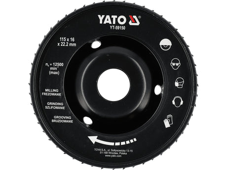 SAW RASP DISC 115MM (YT-59150)