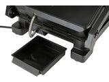 ELECTRIC GRILL, WAFFLE MAKER 2IN1 2000W, LED CONTROL PANEL (67440)