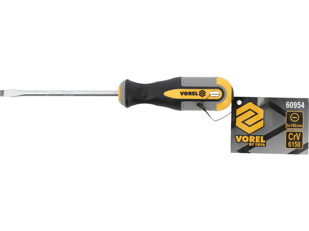 SLOTTED SCREWDRIVER 5X100MM (60954)