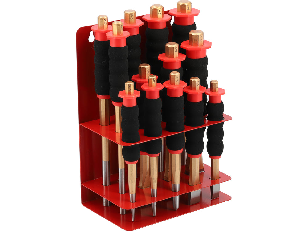 PUNCH AND CHISEL SET | 13 PCS (YT-47139)