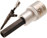 INJECTOR SOCKET | 12.5 MM (1/2") DRIVE | INTERNAL HEXAGON 10 MM (4478)