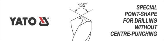 TWIST DRILL BIT CO-HSS 4.8MM (YT-4048)