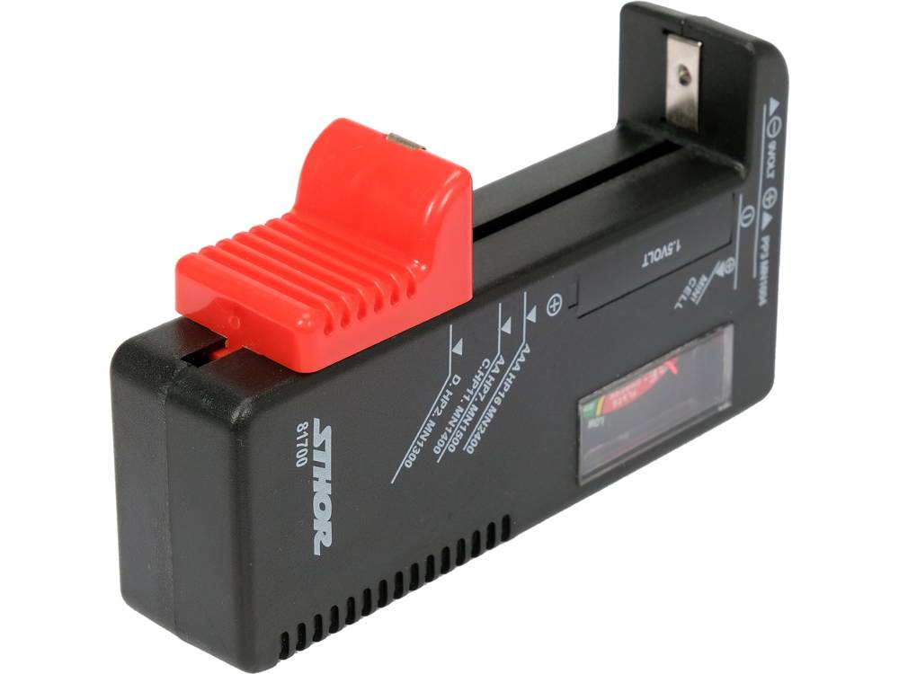 BATTERY TESTER 1.5V AND 9V (81700)