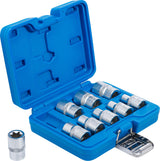 SOCKET SET, E-TYPE | 12.5 MM (1/2") DRIVE | E10 - E24 | 9 PCS. (6425)