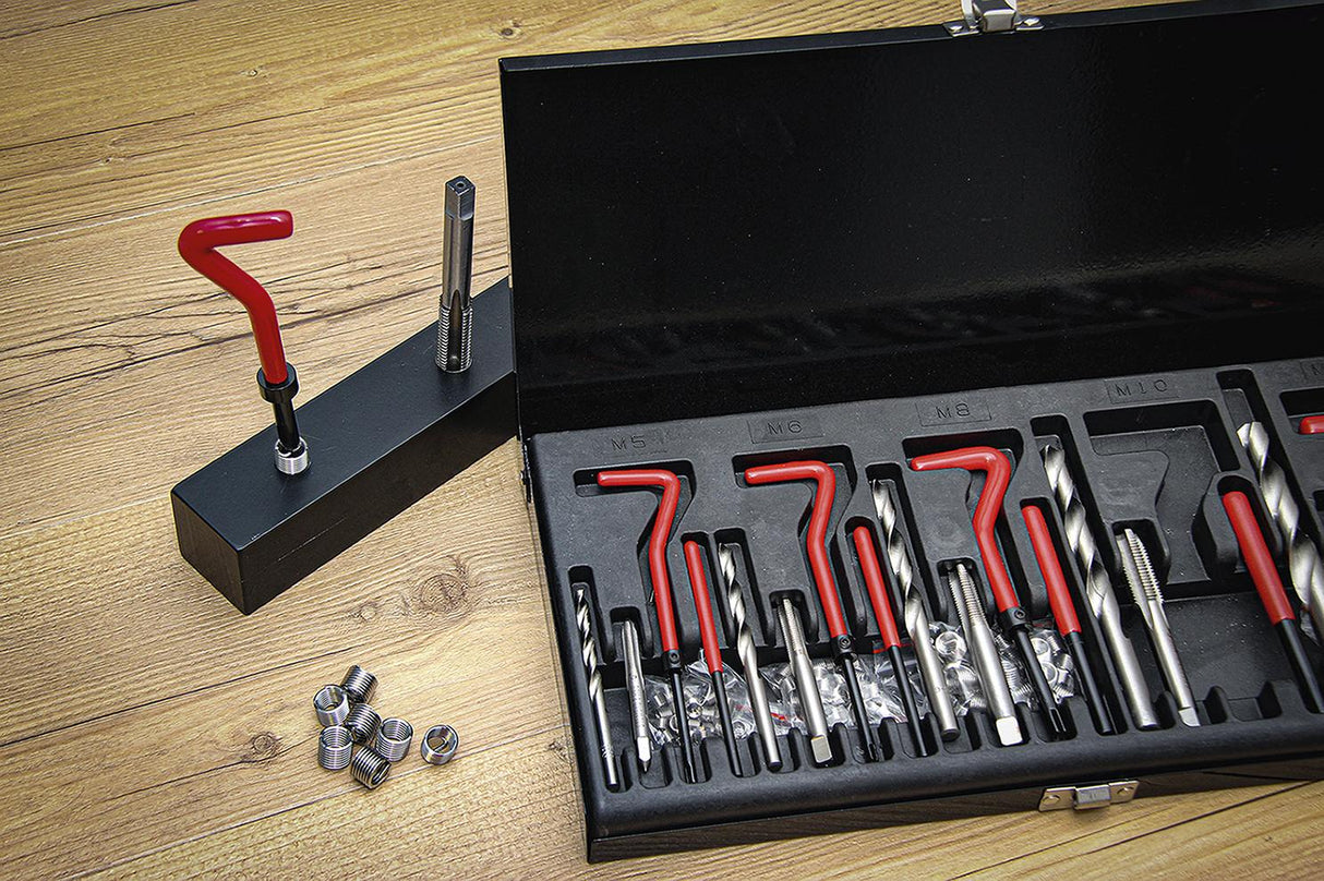 THREAD REPAIR KIT | M5 - M12 | 130 PCS. (19500)