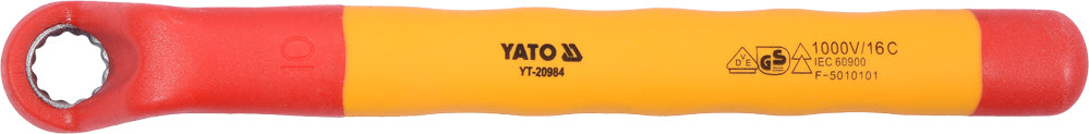 INSULATED RING WRENCH FOR ELECTRICIAN 10 MM VDE (YT-20984)