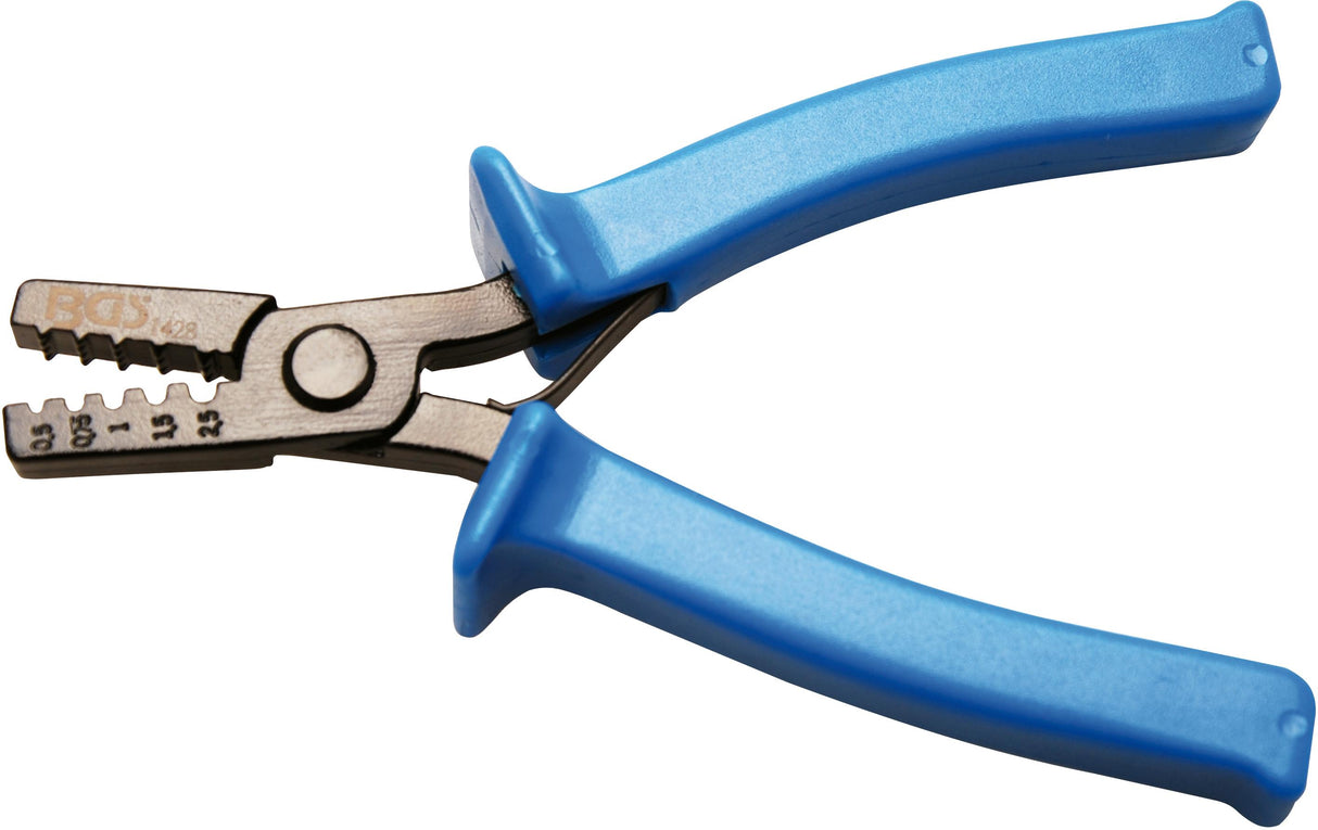 CRIMPING TOOL | FOR CABLE END SLEEVES, 0.5 - 2.5 MM² (1428)