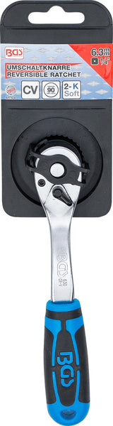 REVERSIBLE RATCHET | FINE TOOTH | 6.3 MM (1/4") (630)