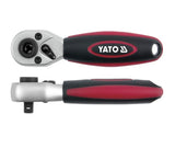 STUBBY RATCHET HANDLE AND BIT DRIVE 1/4" (YT-0331)