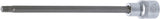BIT SOCKET | LENGTH 200 MM | 12.5 MM (1/2") DRIVE | SPLINE (FOR XZN) | M8 (4334)