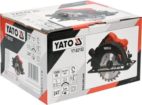 CIRCULAR SAW 185MM 1500W (YT-82152)