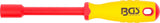 VDE SOCKET SCREWDRIVER | HEXAGON | 12 MM | BLADE LENGTH 125 MM (71092)