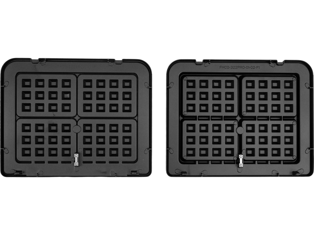 2 PLATES FOR ELECTRIC GRILLS - WAFFLES (67442)