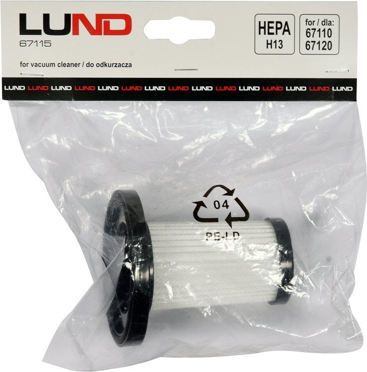 FILTER HEPA H13 FOR 67110 AND 67120 (67115)