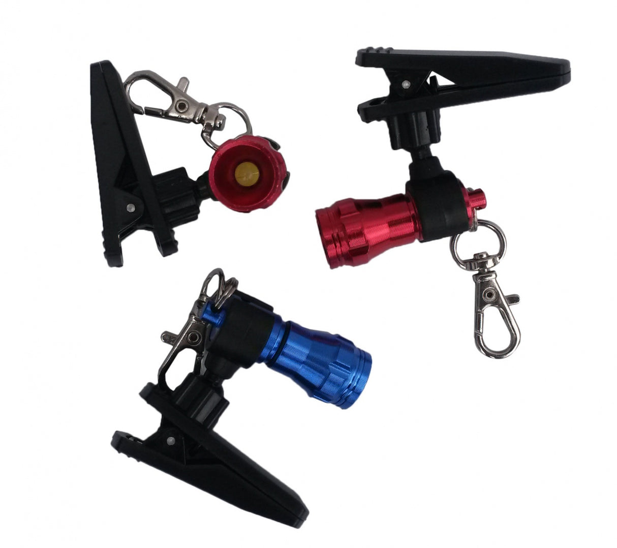 FLASHLIGHT WITH CLIP AND CARABINER | LED (W3241)