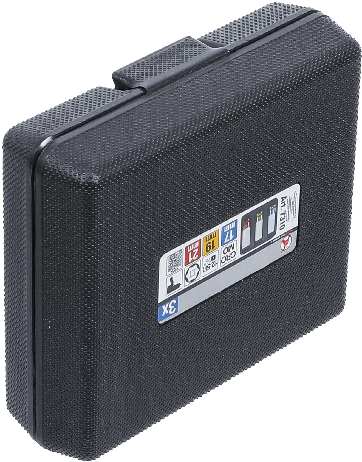 PROTECTIVE IMPACT SOCKET SET | 12.5 MM (1/2") DRIVE | 17 - 19 - 21 MM | 3 PCS. (7310)