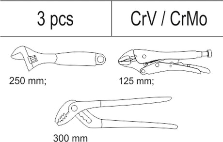 PLIERS,3PCS SET (YT-55473)