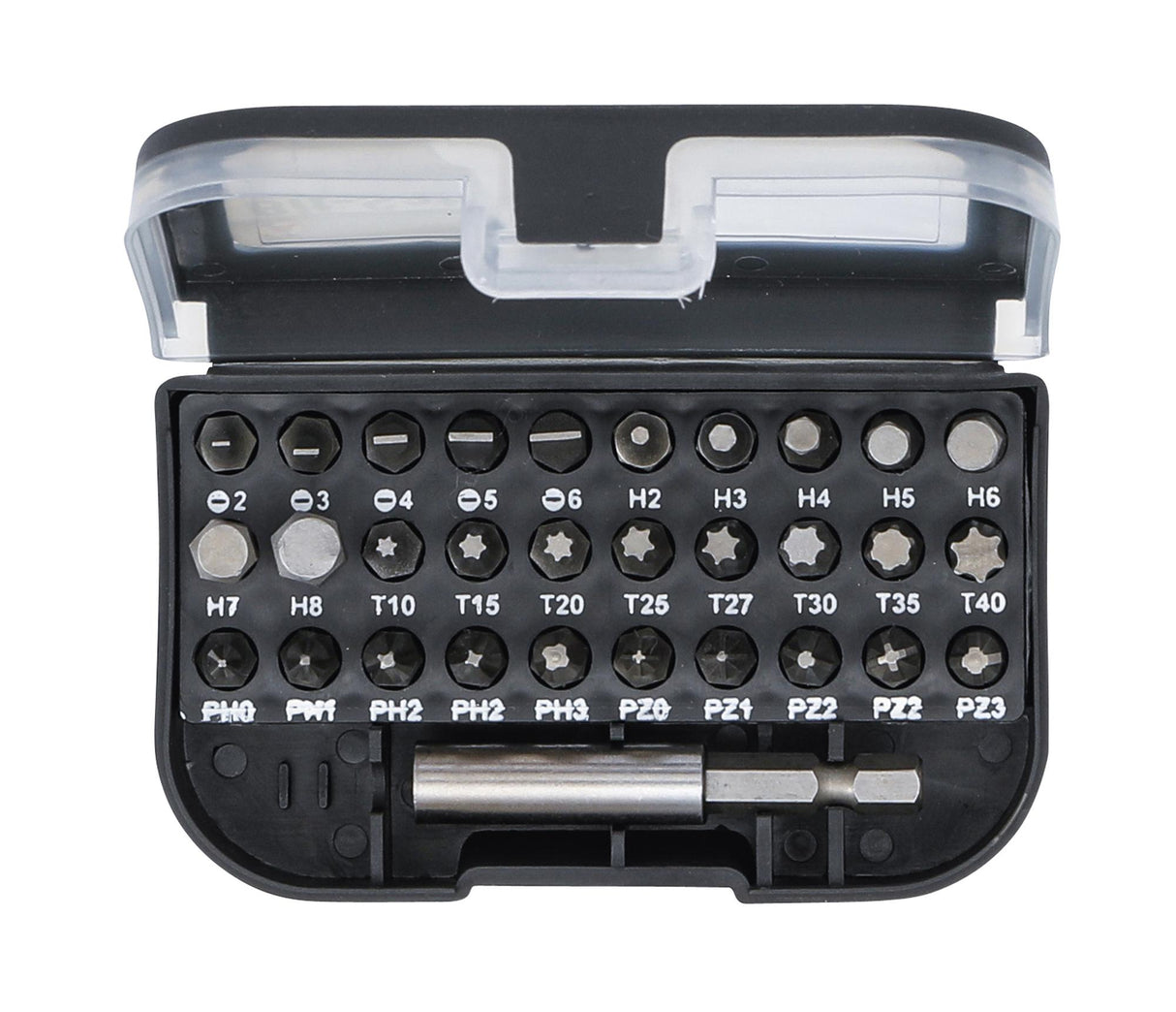 BIT SET | 6.3 MM (1/4") DRIVE | 31 PCS. (20820)