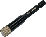 VACUUM DIAMOND DRILL WITH HEX SHANK-10MM (YT-60403)