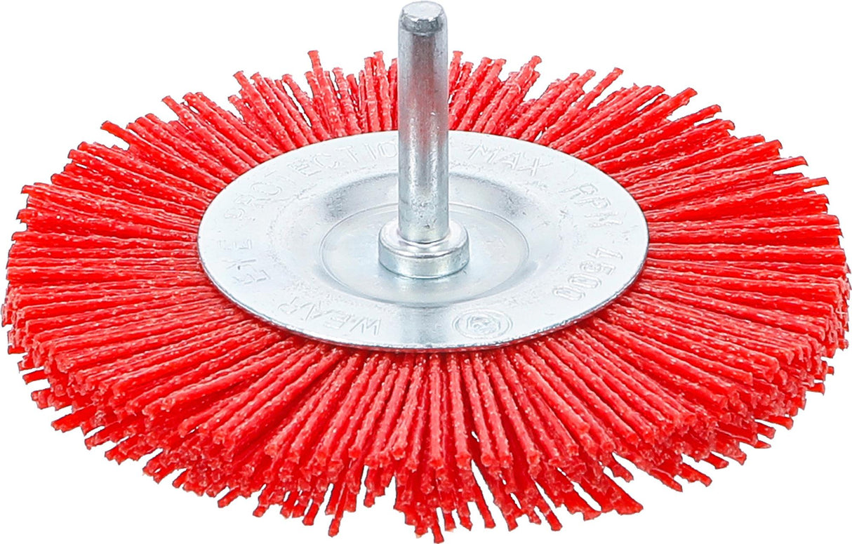 NYLON BRUSH | 100 MM | 6 MM SHAFT (9186)