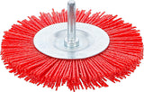 NYLON BRUSH | 100 MM | 6 MM SHAFT (9186)