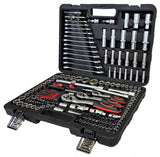 TOOL SET | CR-V | 72Z | 6.3 MM (1/4") / 10 MM (3/8") / 12.5 MM (1/2") | 216 PCS. (SK216)