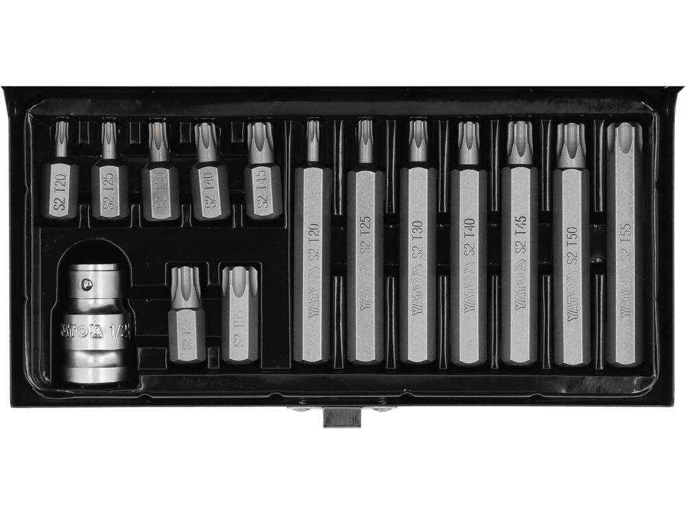 SCREWDRIVER BIT SET /TORX/ 15PCS (YT-0411)