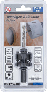 HOLE SAW HOLDER | WITH PILOT DRILL (50399)