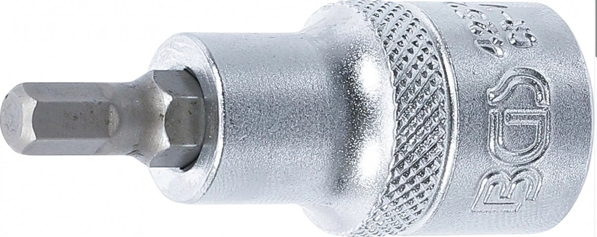 BIT SOCKET | 12.5 MM (1/2") | INTERNAL HEXAGON 6 MM (4252)