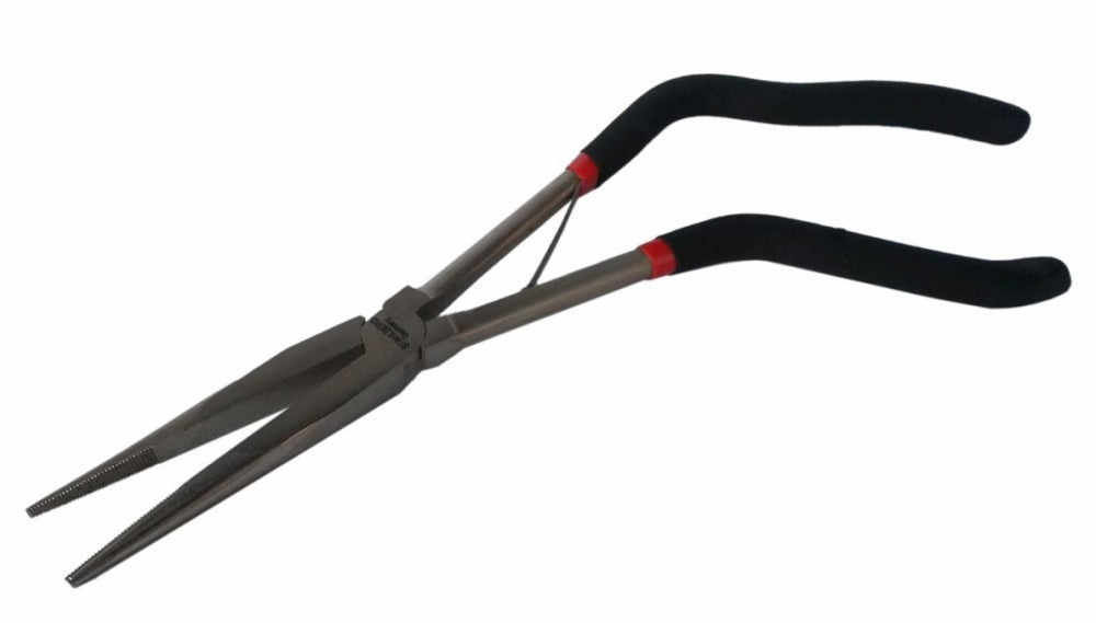 STRAIGHT PLIERS WITH BENT HANDLES CR-V, 300 MM (RH0403)