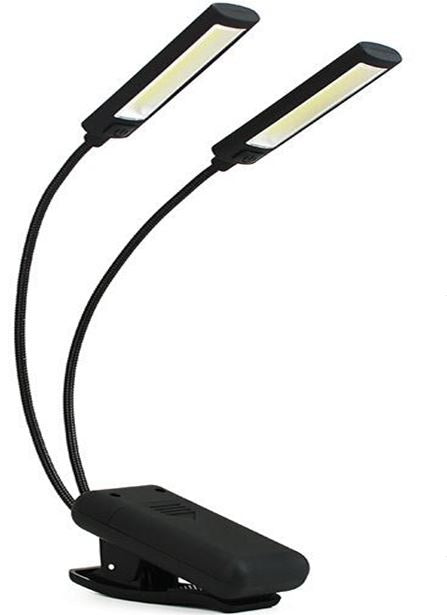 LED LIGHT FIXTURE | WITH CLIP | 6W COB LED | USB | 2 PCS. (CDL02)