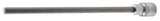 BIT SOCKET | LENGTH 240 MM | 12.5 MM (1/2") DRIVE | INTERNAL HEXAGON 8 MM (4218)