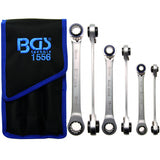 RATCHET RING SPANNER SET | REVERSIBLE | "4-IN-1" | 3 PCS. (1556)