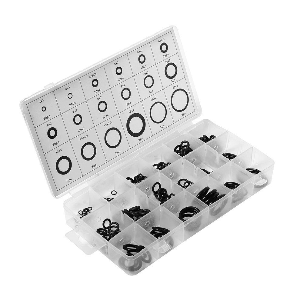 RUBBER WASHER / SEAL ASSORTMENT | Ø 3 - 22 MM | 225 PCS. (SK01111)