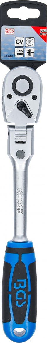 REVERSIBLE RATCHET HEAD | WITH LOCKABLE POSITION | 12.5 MM (1/2") | 295 MM (25132)