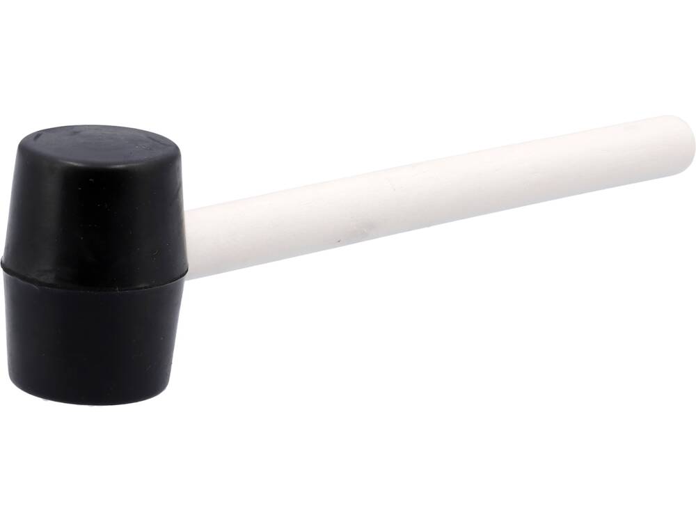 RUBBER MALLET WOODEN HANDLE (33550)