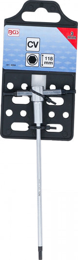 SCREWDRIVER WITH SLIDING T-HANDLE | INTERNAL HEXAGON | 3 MM (6084)