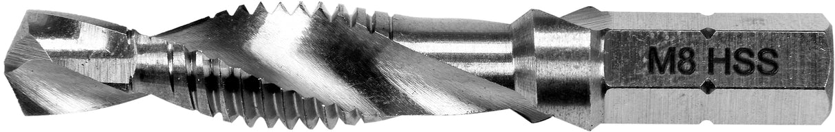 COMBINED DRILL TAP M8 HEX (YT-44845)