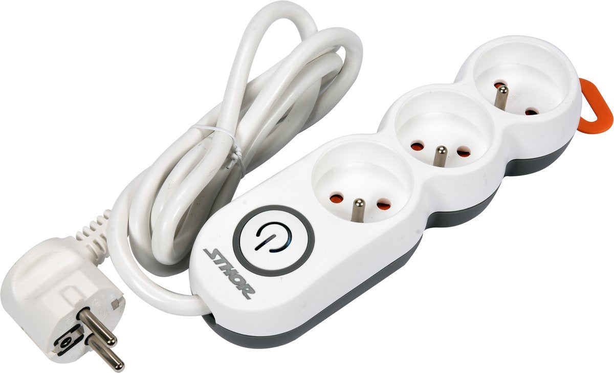 POWER STRIP W. GROUND 3S 1,5M (72350)