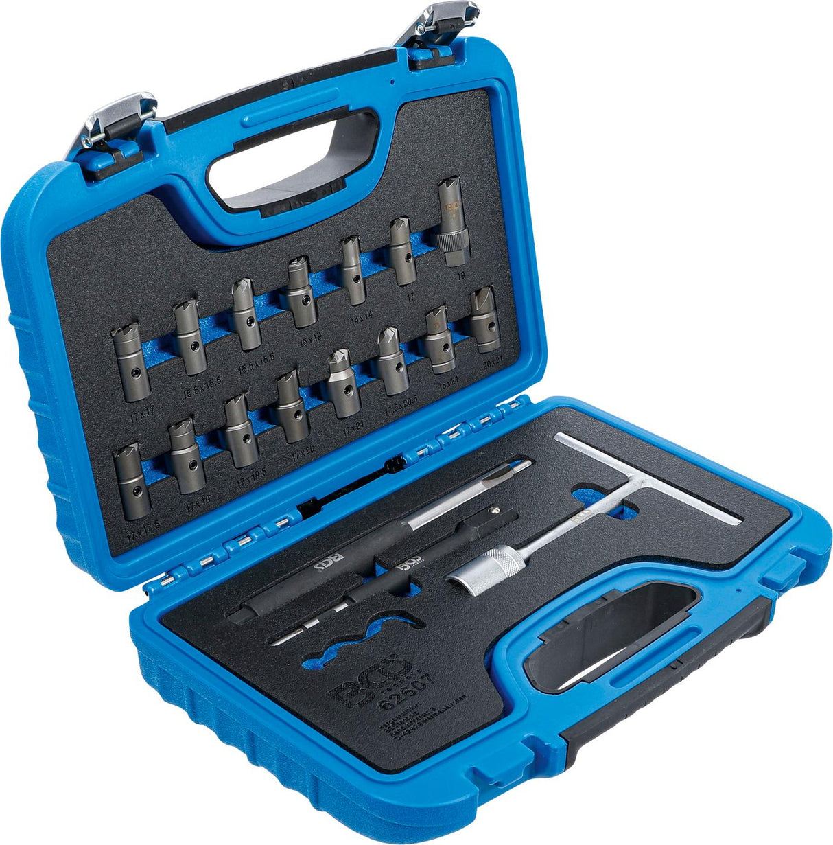 INJECTOR SEALING SURFACES CUTTER SET | 19 PCS. (62607)