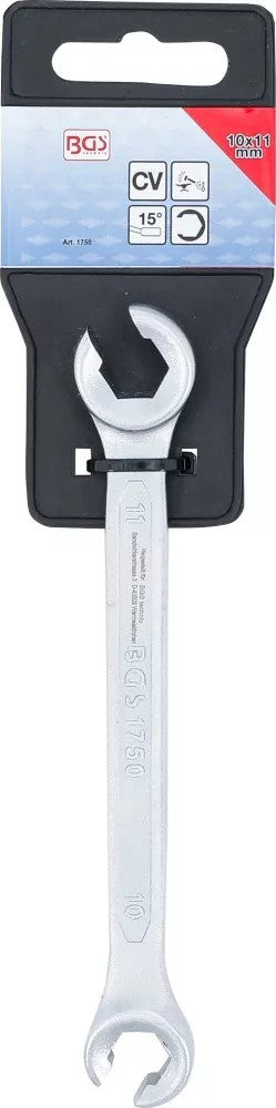 DOUBLE RING SPANNER, OPEN TYPE | 10 X 11 MM (1750)
