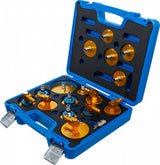 BRAKE BLEEDER ADAPTER SET | 17 PCS. (74664)