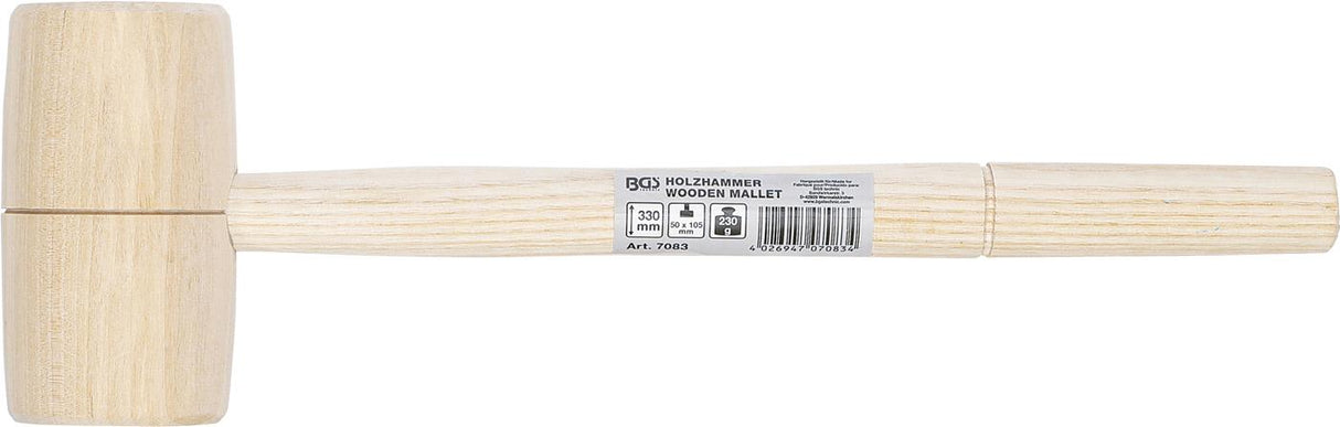 WOODEN MALLET | Ø 55 MM | 230 G (7083)