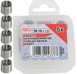 REPLACEMENT THREAD INSERTS | M18 X 1.5 MM | 5 PCS. (9433-1)