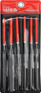 NEEDLE FILE SET 6PCS 4X160X75MM (YT-6161)