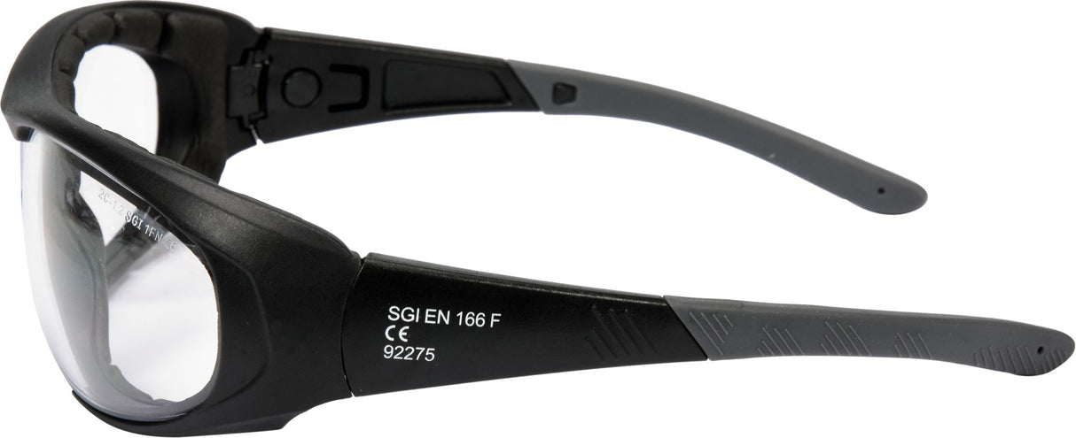 GOGGLES COLORLESS WITH STRAP (YT-73766)